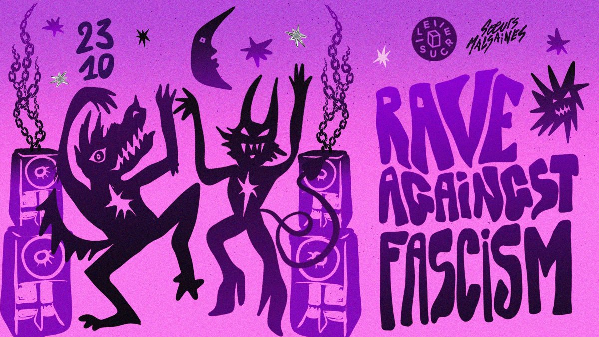 Soeurs Malsaines: Rave Against Fascism