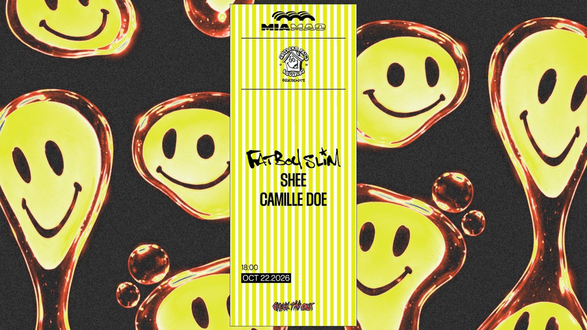 Fatboy Slim, Shee и Camille Doe в Mia Mao