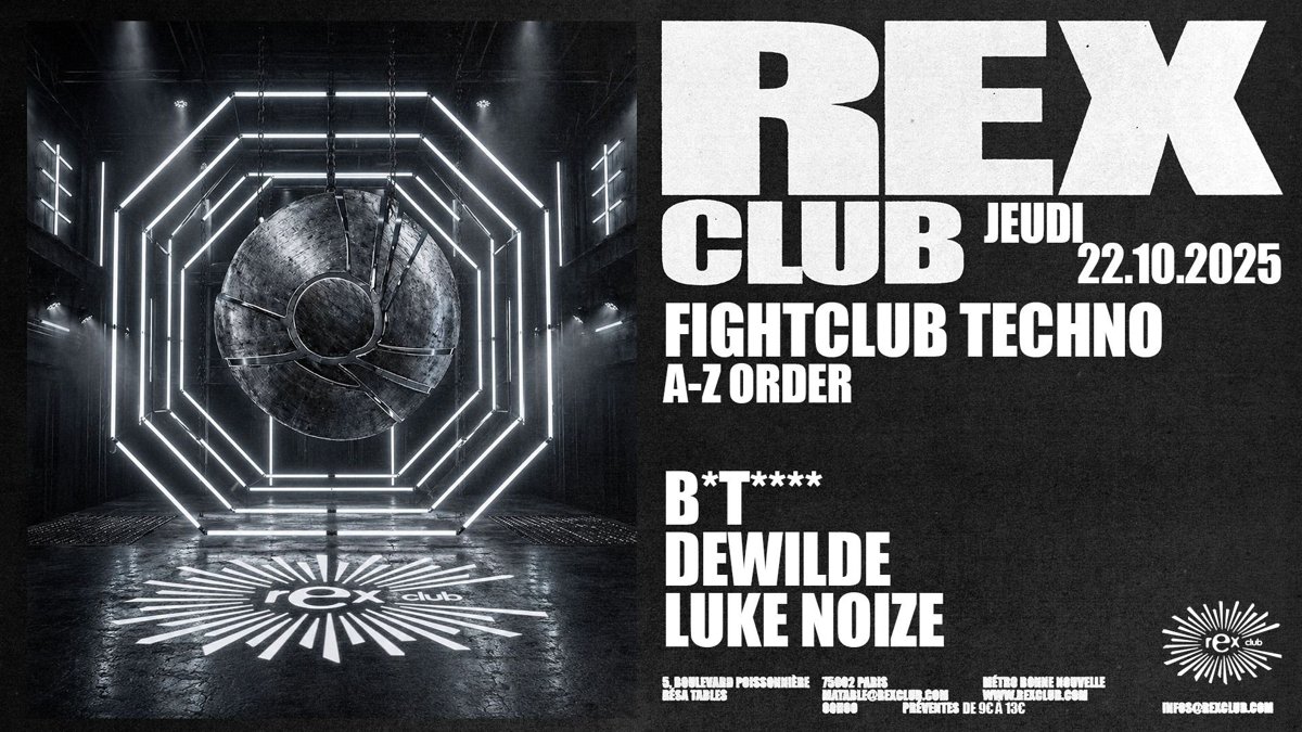 Fight Club Techno: Luke Noize, Dewilde и другие