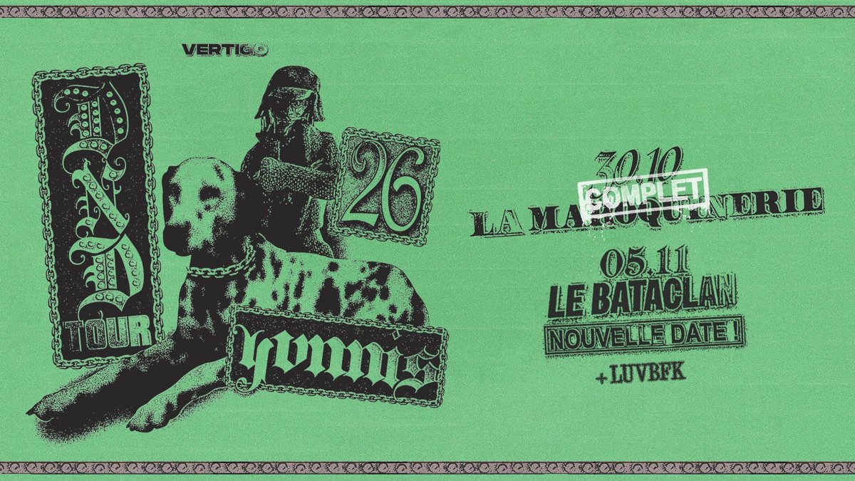 Концерт Yvnnis в Bataclan