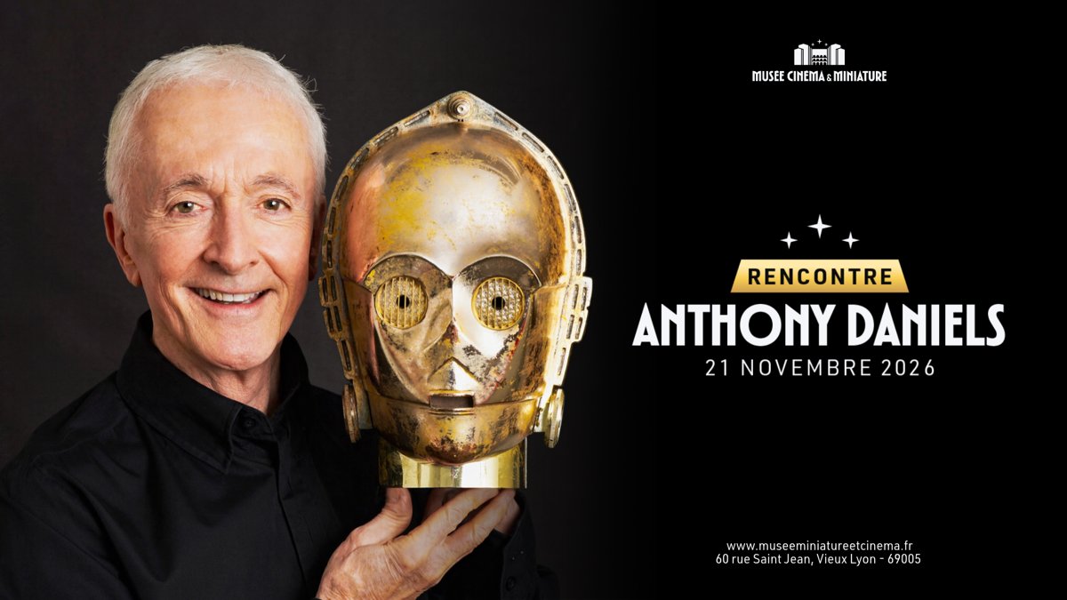 Встреча с Энтони Дэниелсом (C-3PO) в Музее кино и миниатюры
