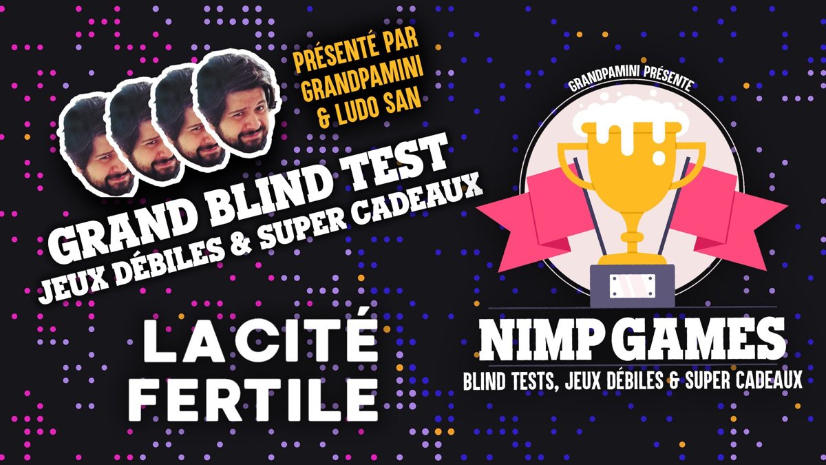 NIMP Games x La Cité Fertile: квиз-вечер