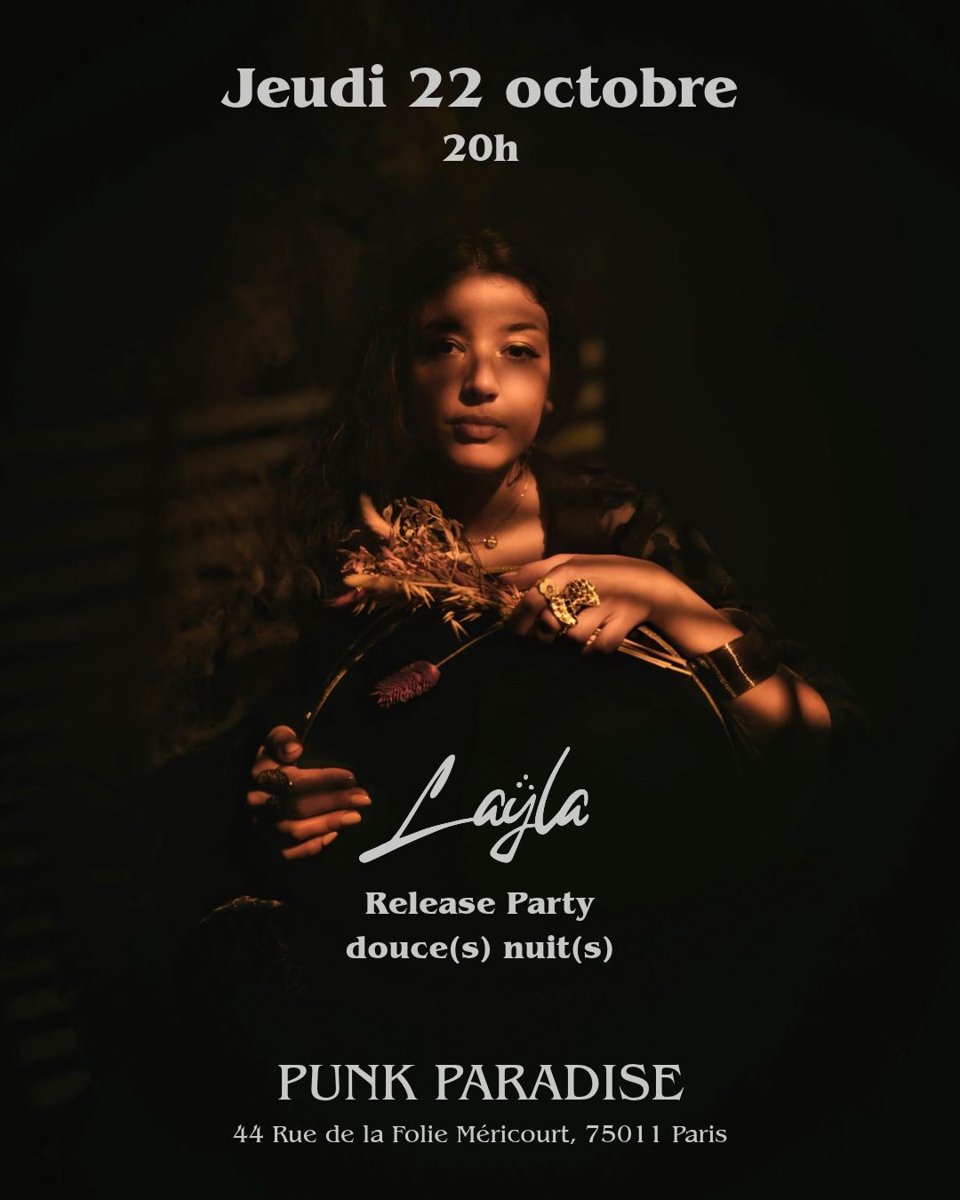 Laÿla — релиз-пати «douce(s) nuit(s)»
