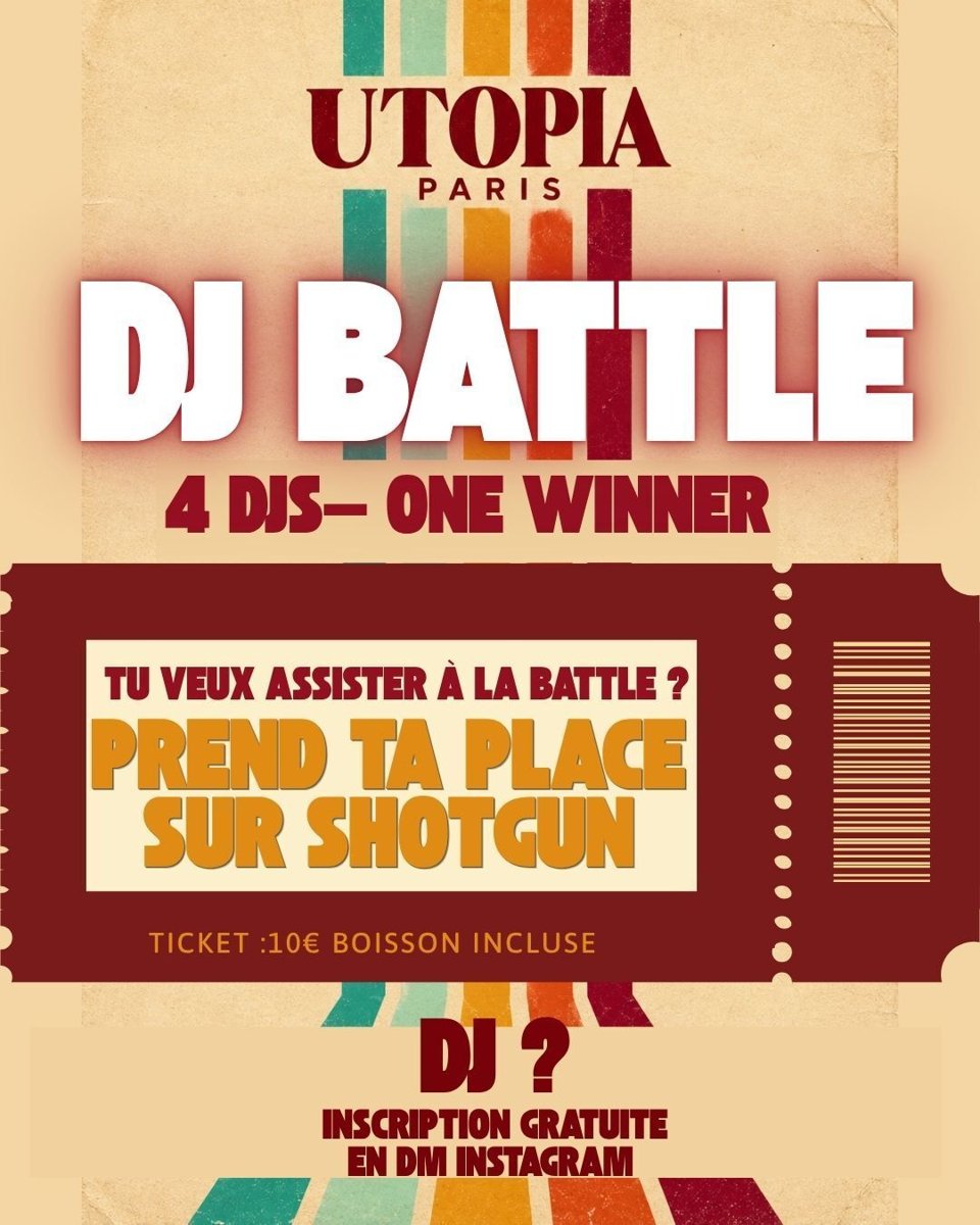 DJ-battle Utopia Paris