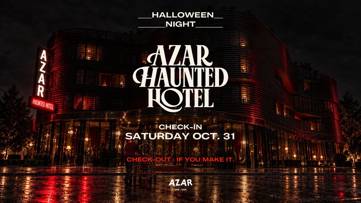 Halloween-party «Призрачный отель» в Azar