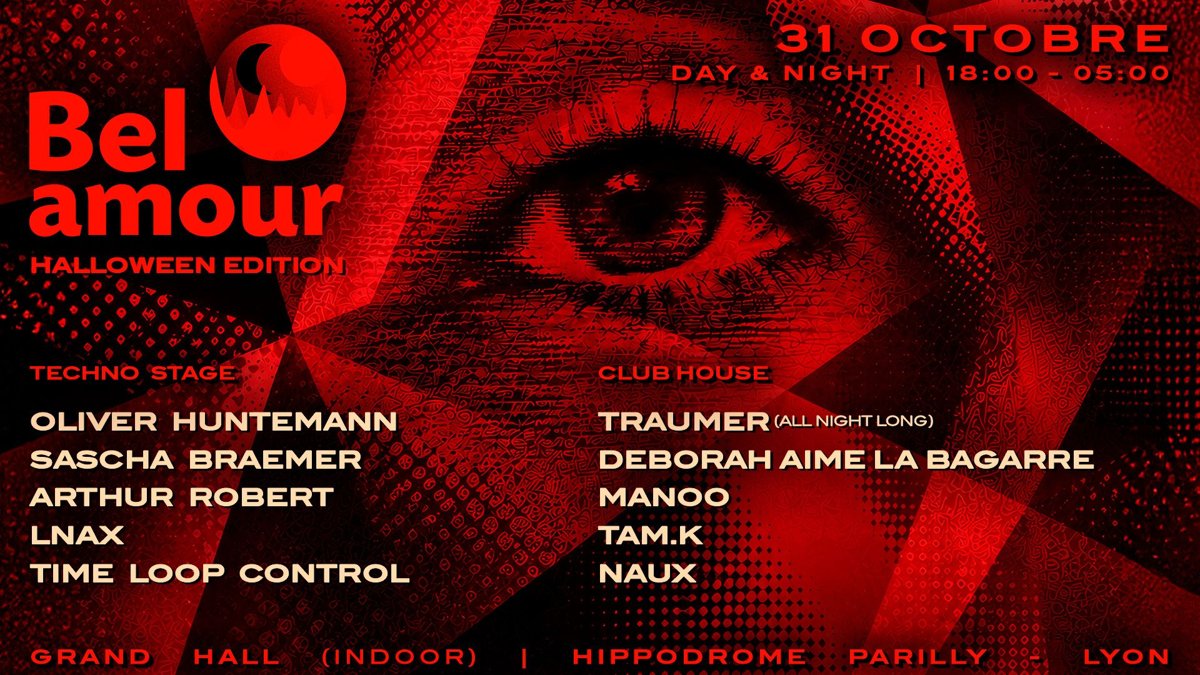 Halloween-party Bel Amour на ипподроме Паррили