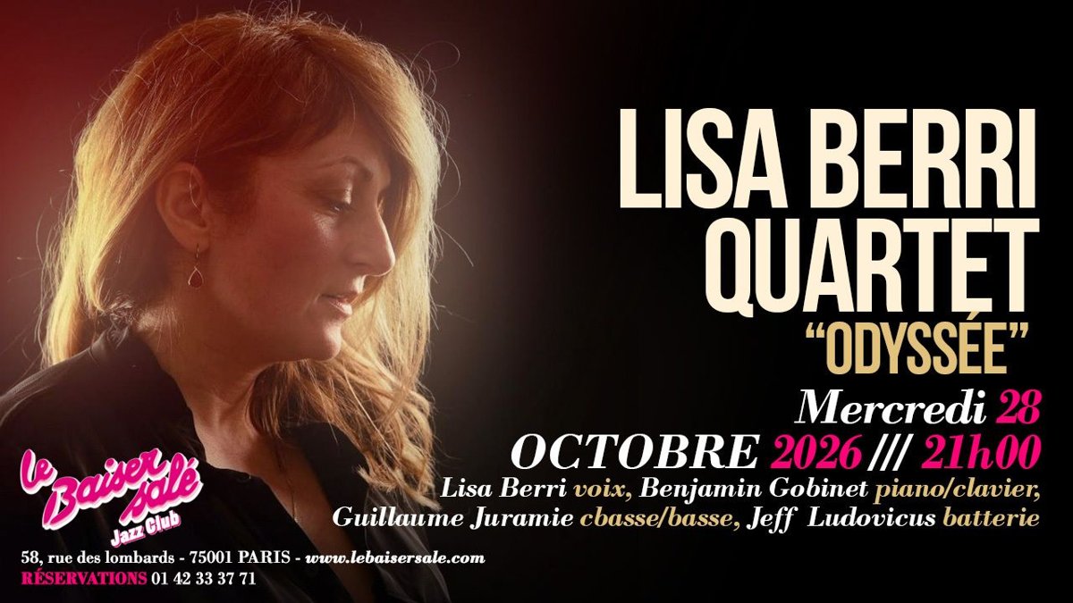 Концерт Lisa Berri Quartet «Odyssée»